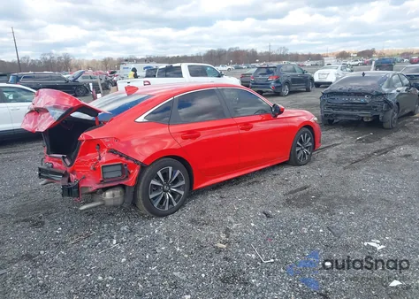 2024 Honda Civic Ex from USA, damaged, VIN 2HGFE1F74RH329333